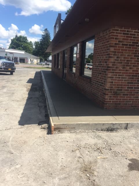 Concrete project by Netto Concrete Construction in Northern New York